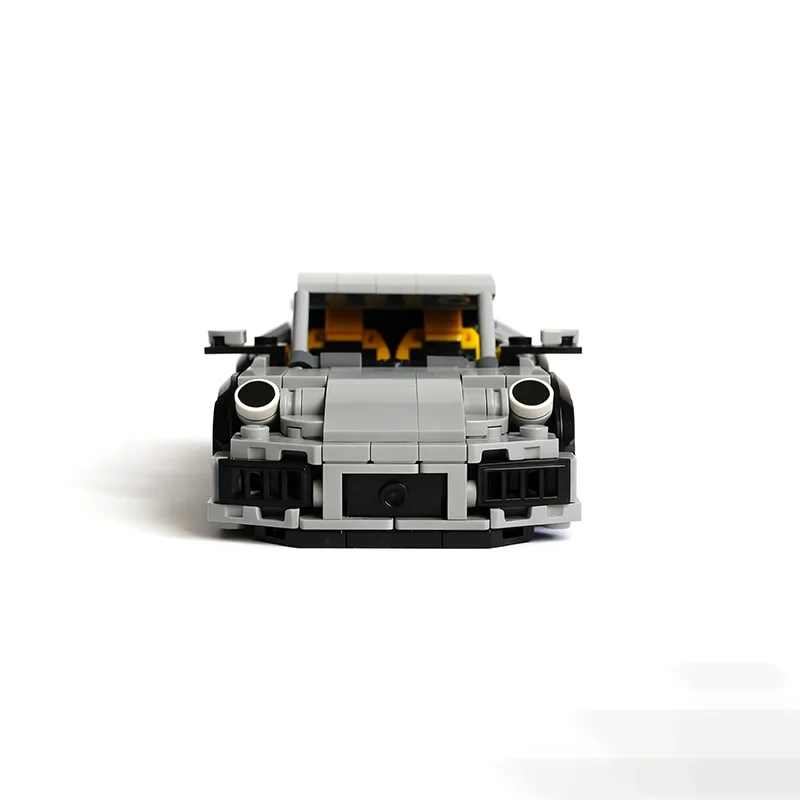 330 stücke MOC Porscheed Turbo S City Champions Super Auto Modell Bausteine Architektur Spielzeug Weihnachten Geschenke Ziegel Kinder