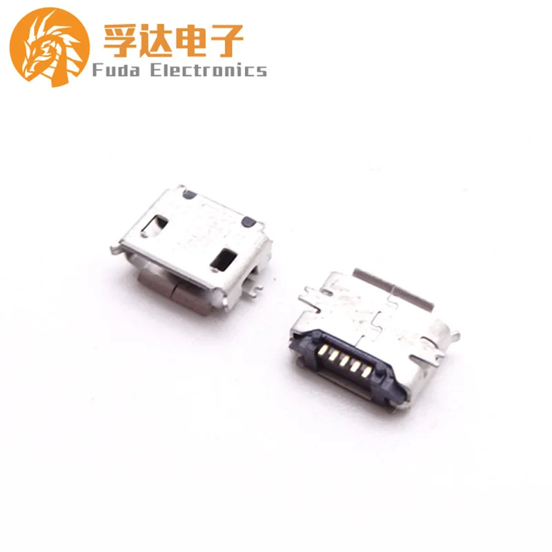 For MICRO AB type female seat two feet are fully attached to the AB type port of SMT female seat, with column horizontal sticker