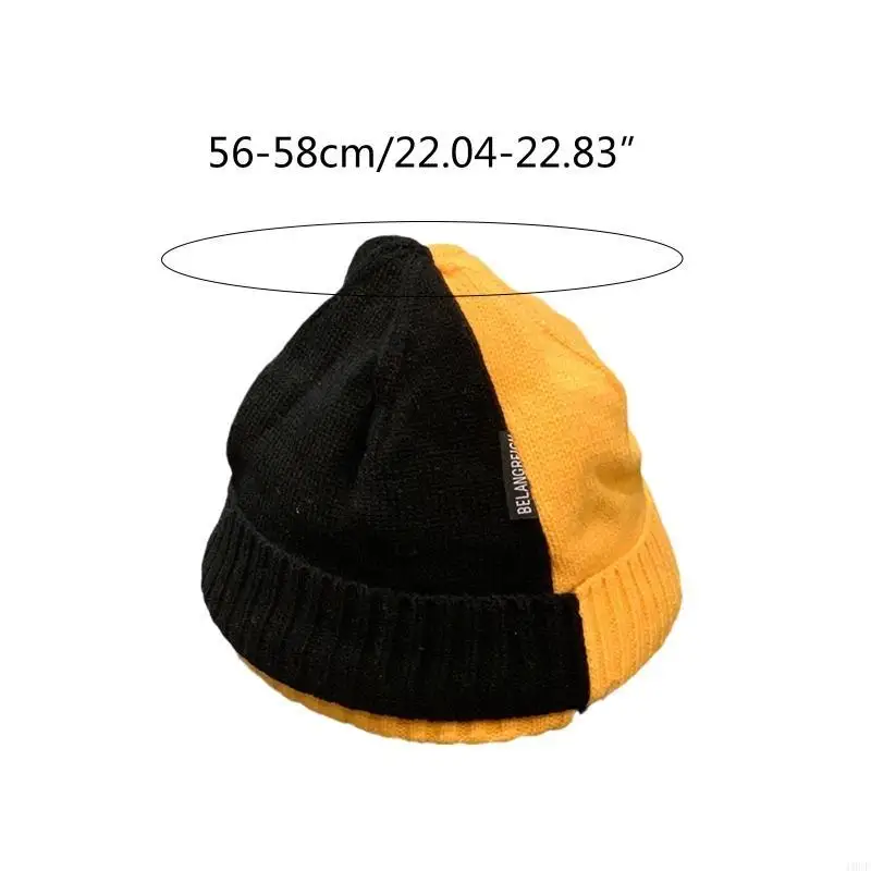 قبعة صغيرة متطابقة تمامًا، قبعة صوفية، قبعة متماسكة بألوان متطابقة لصديقك وصديقتك #6