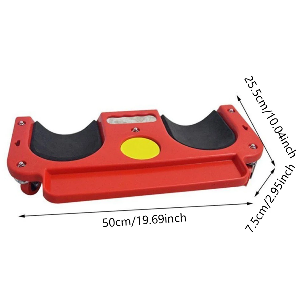 

Rolling Knee Cart with 5 Swivel Castors Rolling Knee Cushion ABS High Impact Frame Rolling Knee Dolly for Mechanic Carpenter