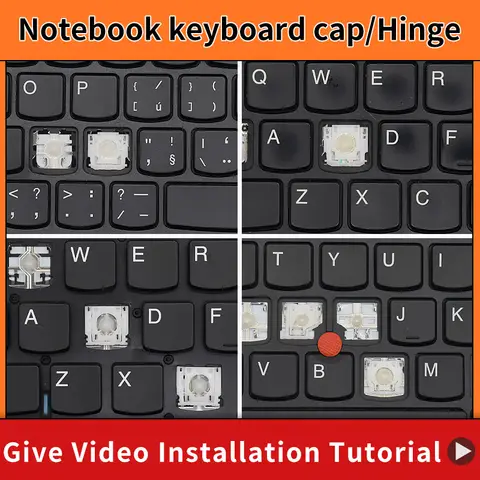 Replacement Keycap Key cap &Scissor Clip&Hinge For LENOVO thinkpad T460S T460P T470S T470P ThinkPad 13 S2 2nd Keyboard