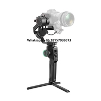 MOZA AirCross 2 Professional 3  Handheld Gimbal Stabilizer With Phone Clamp + Quick Release Plate for DSLR and Phone