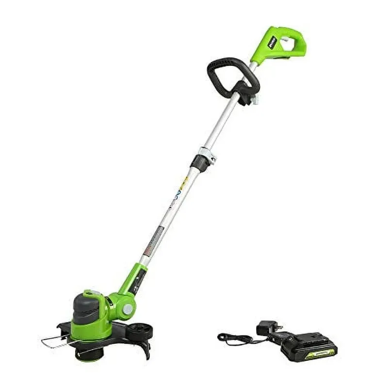 

Аккумуляторный триммер/обрезной станок Greenworks, 24 В, 12 дюймов, USB-аккумулятор емкостью 2,0 Ач и зарядное устройство 2117902 АЗВТ