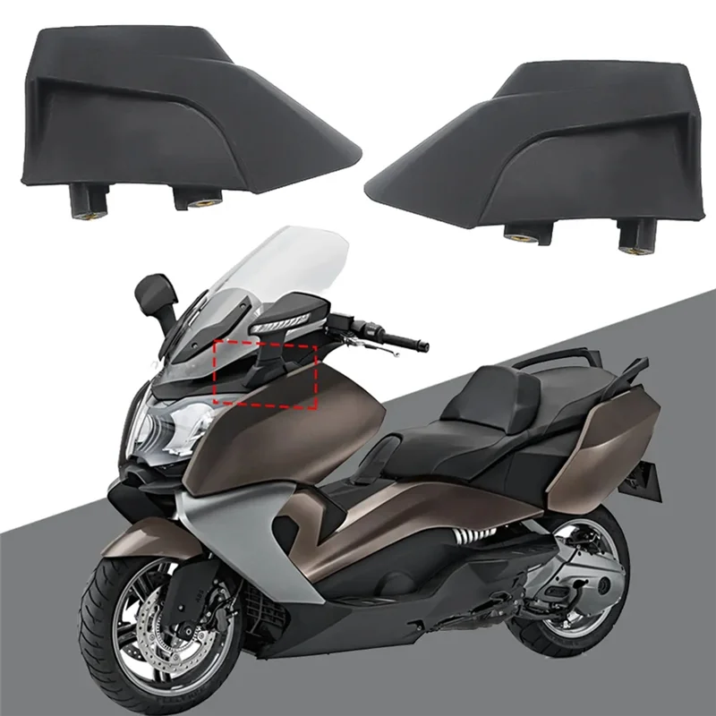 AB56-1 قطعة دراجة نارية مرايا الرؤية الخلفية محول تركيب استبدال الملحقات لسيارات BMW C650GT 2012 2013 2014 2015 اليسار