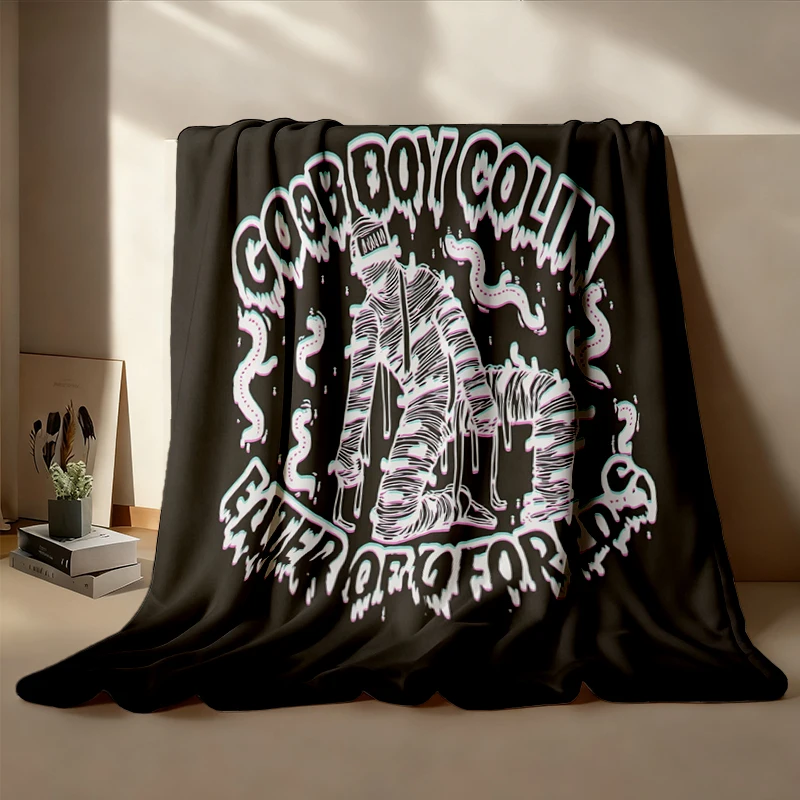 Colin - He Who Fights with Monsters Warm Blanket, Colors Soft Blanket