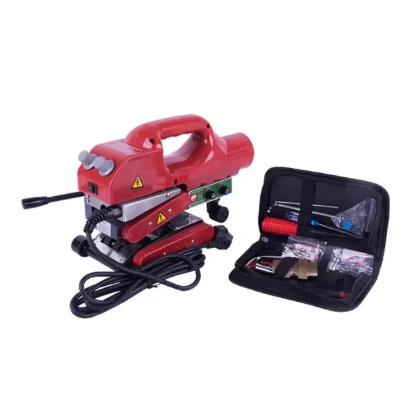 حار Sale800w آلة لحام الأغشية الأرضية البلاستيكية لغطاء أرضي بسمك 0.2 ~ 1.5 مللي متر
