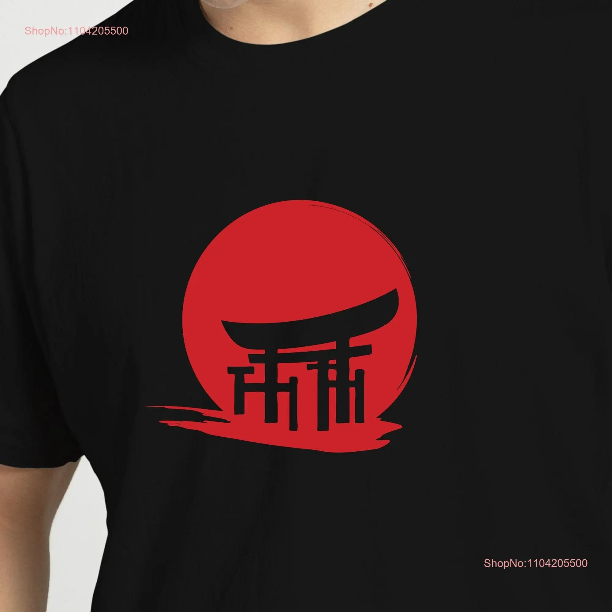 Japanese Torii Gate T shirt Art Original design long or short sleeves