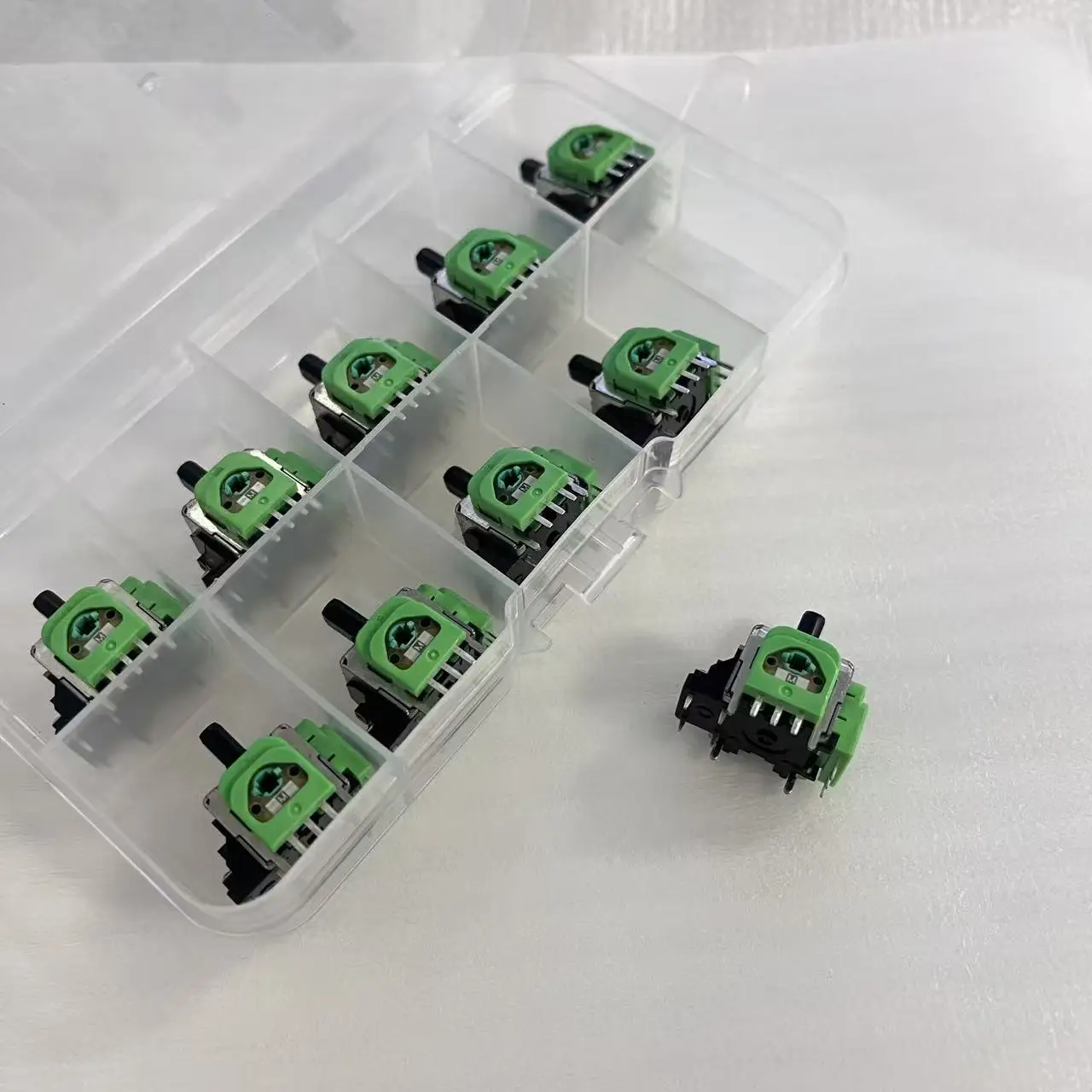 

10PCS For XBOX Series S/X TMR Sensor 3D Analog Joystick For PS5 For PS4 Gamepad Favor TMR Electromagnetic Joystick