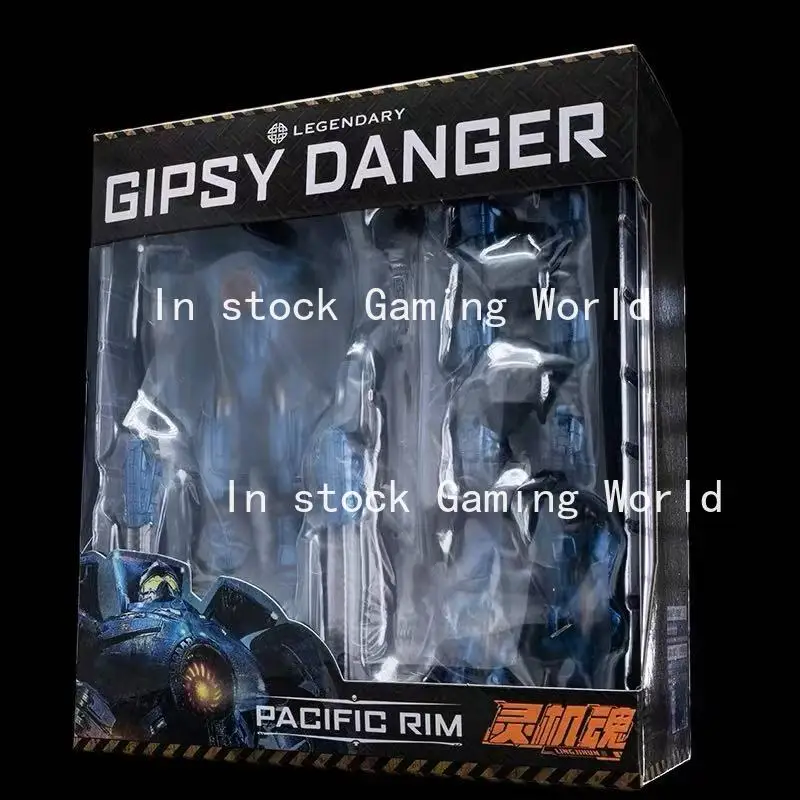 In Stock Lingjihun Pacific Rim Gypsy Danger Mecha Movable Luminous Doll Toy Collectible Gift view 6