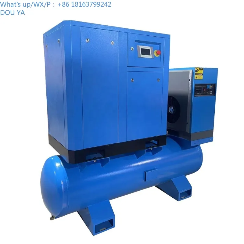 

Source Factory 220V 380V Multi-power 7.5KW 11KW 15KW 22KW 37KW Industrial Screw Air Compressor Bulk Supply Logo Customize