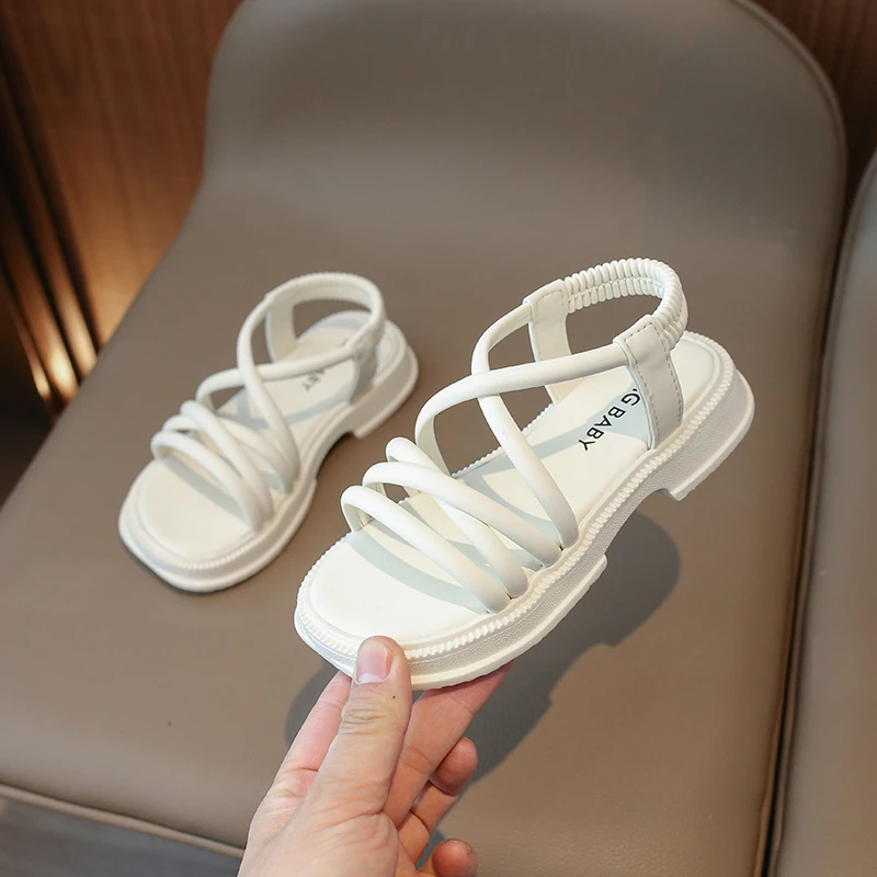 Sandal anak perempuan, sandal pantai anak perempuan, sepatu putri musim panas, sepatu Anti slip sol lembut nyaman