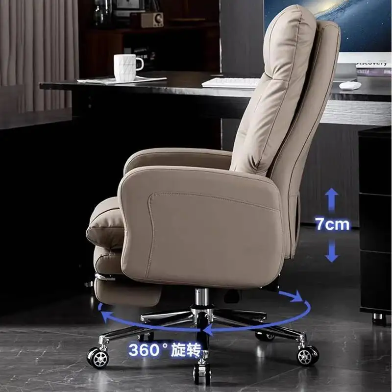 

Computer Student Rotate Office Chair Boss Luxurious Adjust Gaming Chair Work Senior Silla De Escritorio Office Furniture LVOC