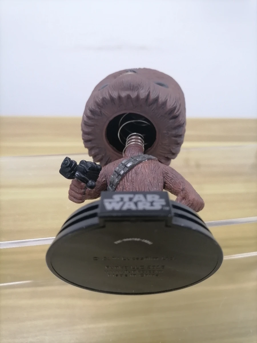 Funko pop estatueta de vinil filme star wars chewbacca figura de ação coleção bobble-cabeça figura ornamentos de mesa presentes