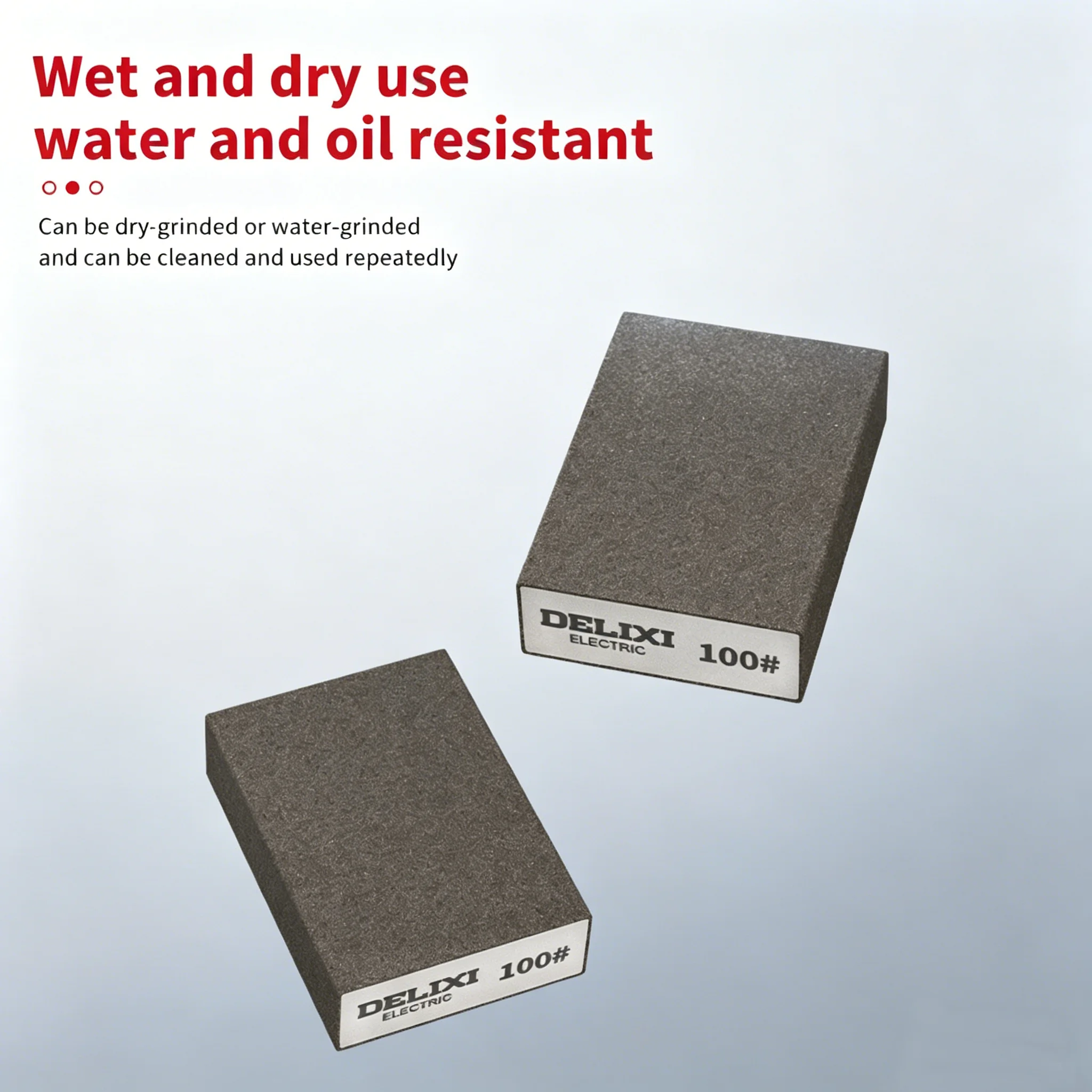 36-600# Sanding Sponges Polishing Blocks Brush Brick Washable Wall Grinding Descaling Clean Sand Wood Metal Derusting 6Pcs