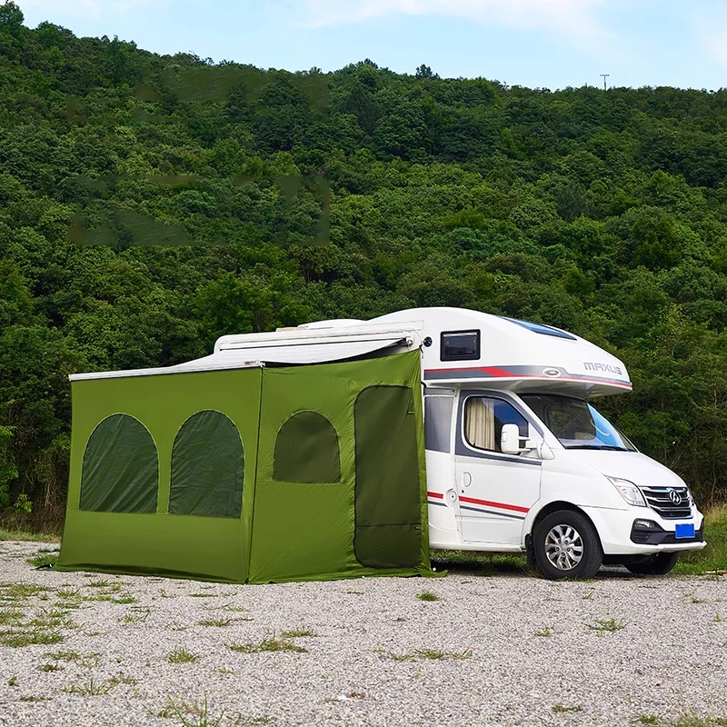 

RV side tent C type B type special awning Car side cloth side tent canopy outdoor self-driving tent 2-4M