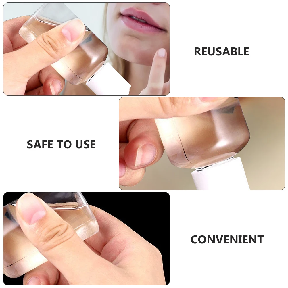 

24 Pcs Bottles Bottled Mini Containers for Travel Portable Cosmetics Bottling Pet Liquids Skin Care Size Lotion White