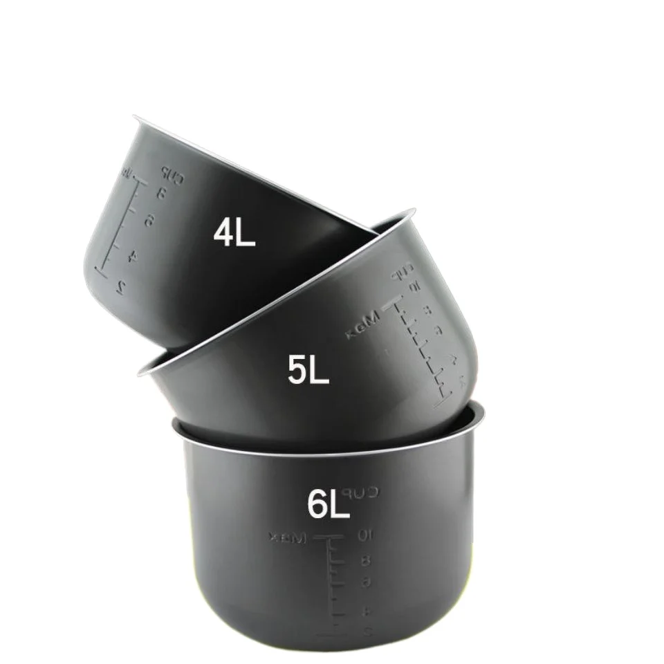 Applicable To Midea Electric Pressure Cooker Liner 4L/5L/6L Black Crystal Electric Pressure Cooker Liner 4 Liters 5/6l