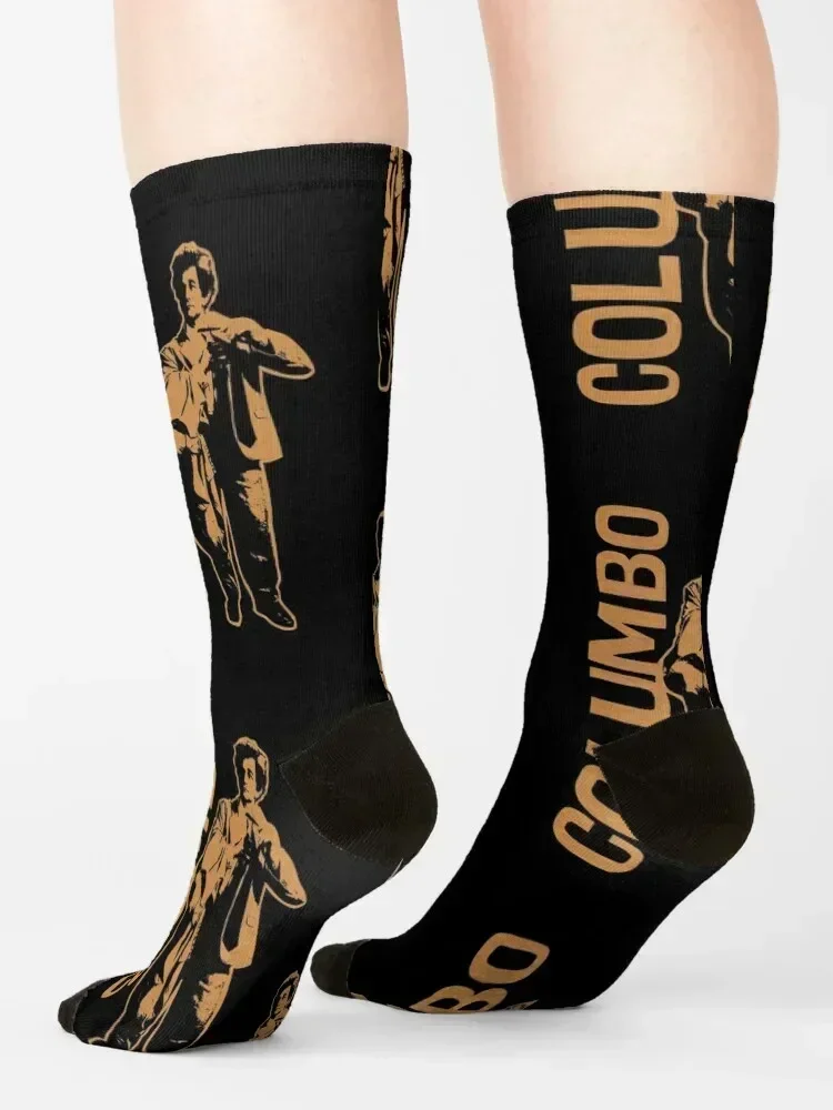 Columbo Socks professional running new year new in's warm winter Designer Man Socks Women's
