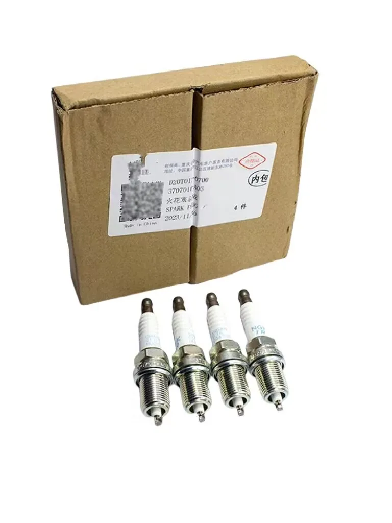 Spark Plugs for CHANGAN CS75PLUS/CS85/CS95/UNI-T/UNI-V/UNI-K  2.0T Car Models 3707010-A03 4 pcs/set