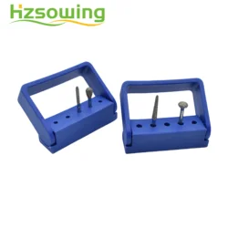 Dental Burs Holder 5 Holes Plastic Disinfection Tray 135 ℃ Endo Burs Holder For High speed Burs