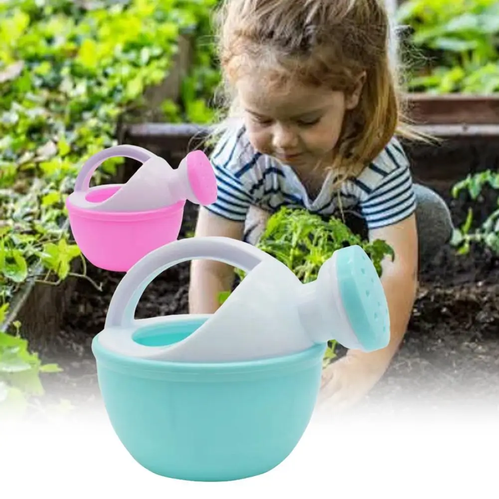 Juguete de baño para bebé, regadera de plástico colorida, botella de playa, rociador de ducha, playa, hogar, arena de plástico, flores, bote de juguete H1z6