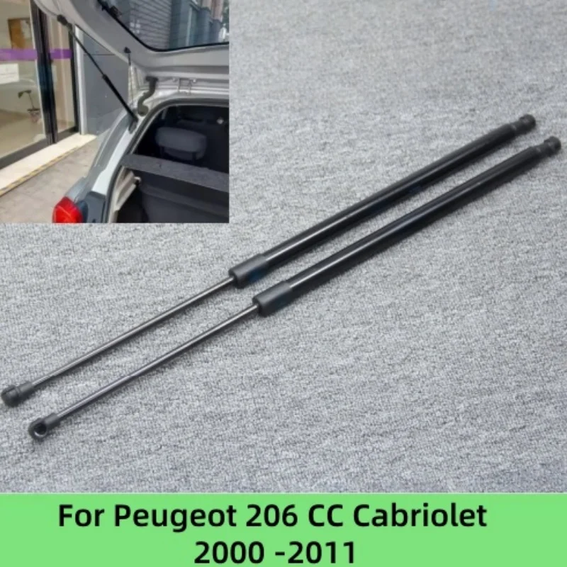 

8731F2 9637115080 Задний багажник автомобиля Газовая пружина Амортизаторы Газовые стойки Подъемная опора Аксессуары для Peugeot 206 CC Cabriolet 2000-2011