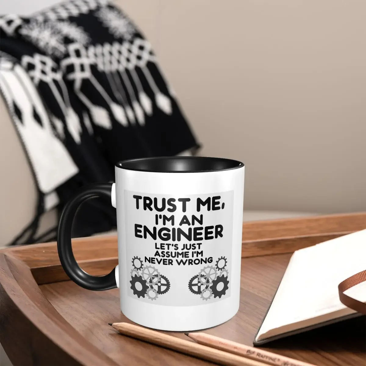 

Funny Engineer Trust Me I'm An Engineer Mug Funny Ceramic Coffee Cups Tea Mugs Milk Cup Drinkware Gifts for Friends