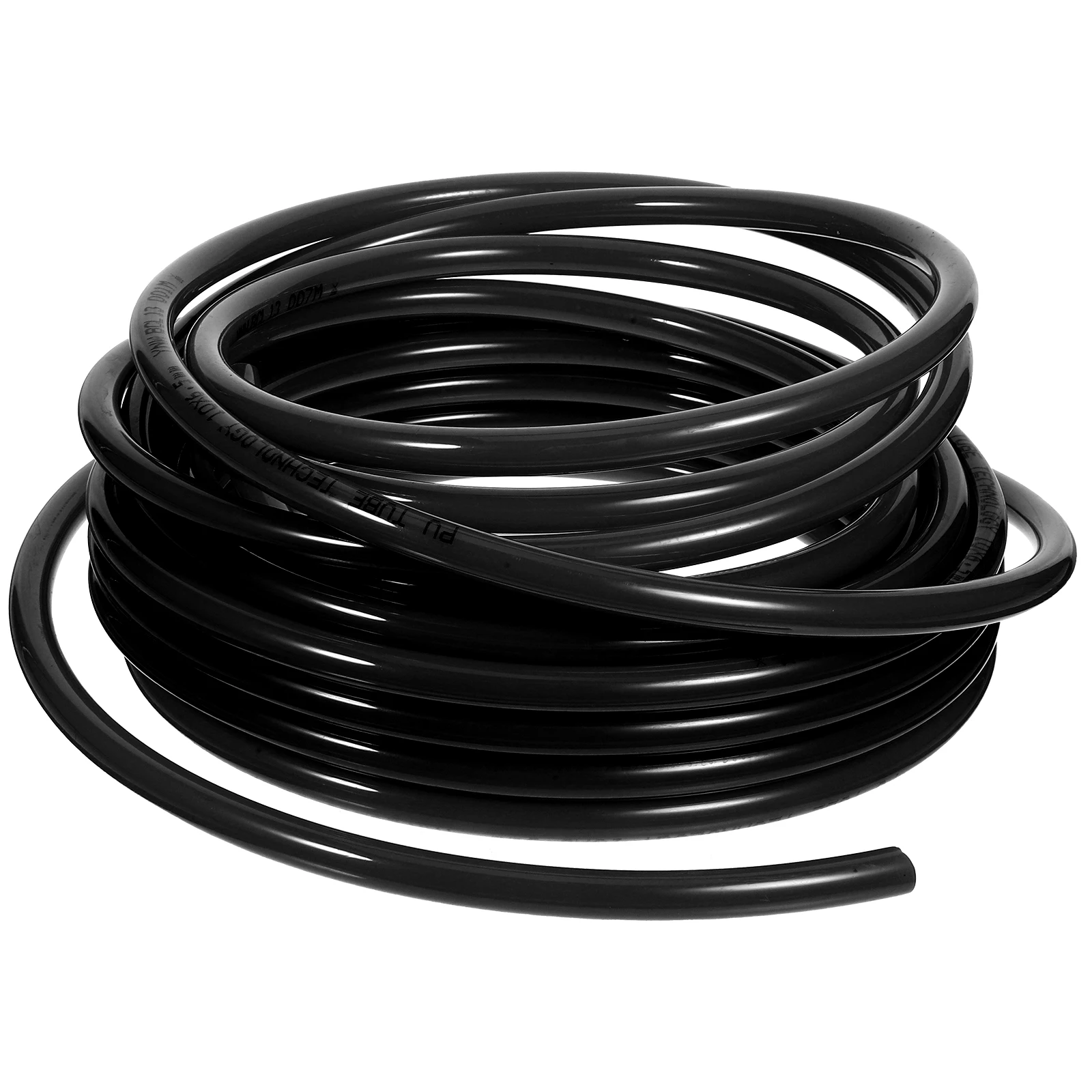 10M High- Pump Hose TPU Pneumatic Tubing Black Wear Resistant Explosion Proof Compressor Tubing for Gas Flow