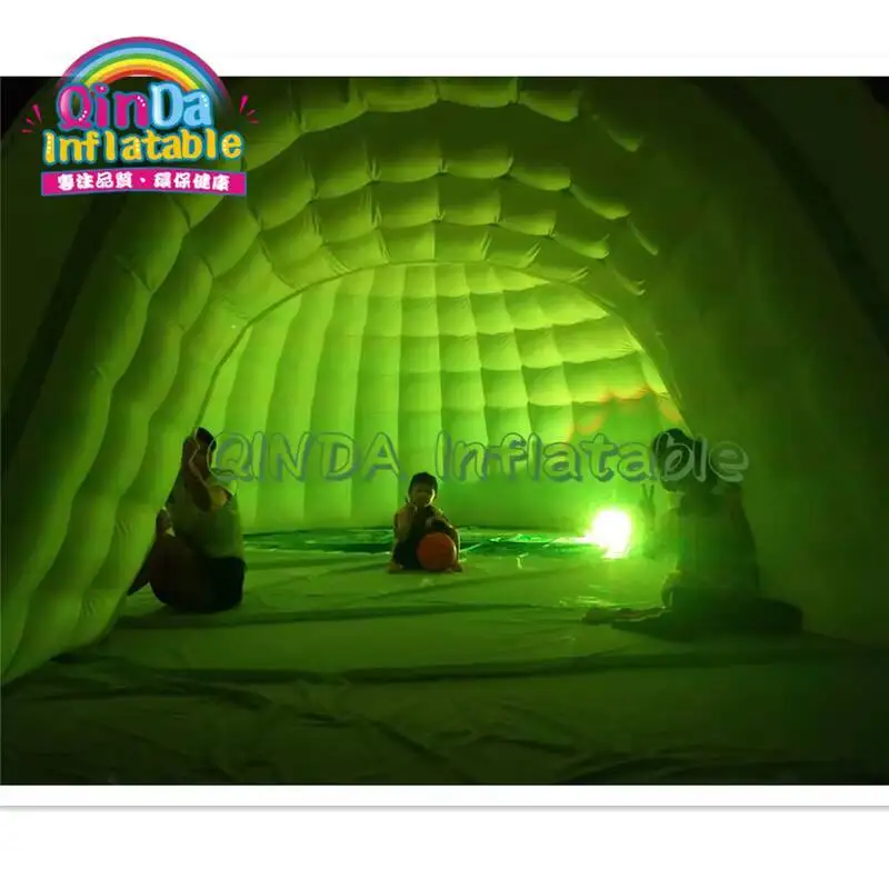 

Надувная палатка-иглу для вечеринки/свадьбы/рекламы, белая надувная палатка-иглу с туннелем для вечеринки