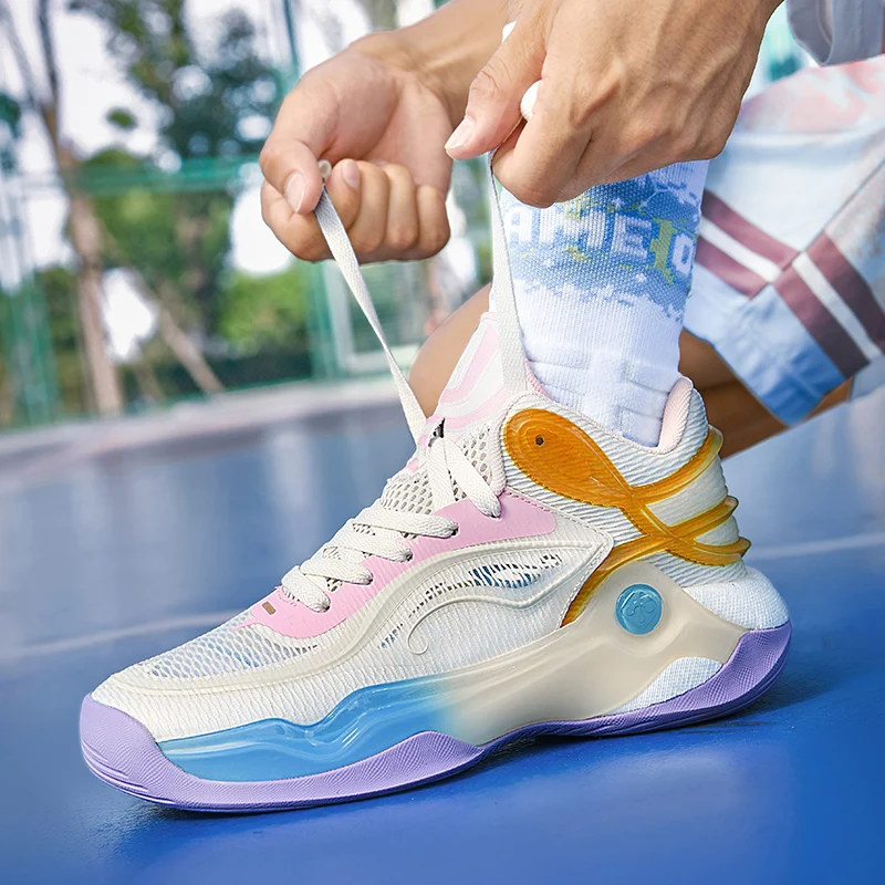 

2025New Comfortable Casual Hot Sale Glow-intheDark Breathable Shoes with Rubber Sole Hot Sale Popcorn Couple Style Sports Shoes