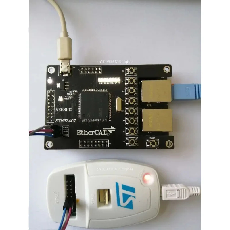 EtherCAT Slave AX58100 Development Board STM32F407ZGT6 SPI/FSMC Communication in stock