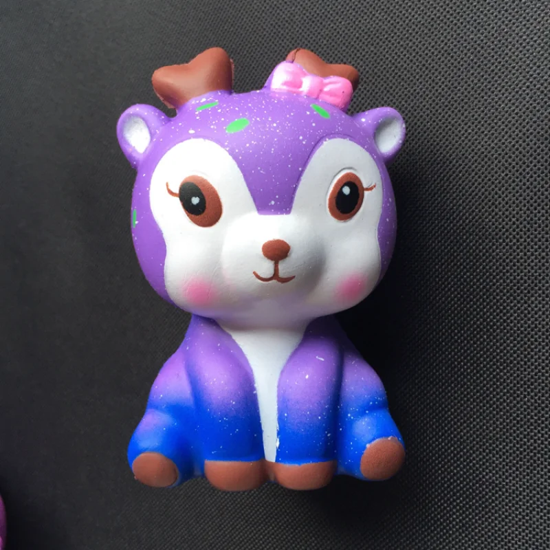 Neue Squishy Nette Simulation Tier Puppe PU Brot Langsam Rising Duftenden Weichen Squeeze Spielzeug Stress Relief für Kind Weihnachten Geschenk