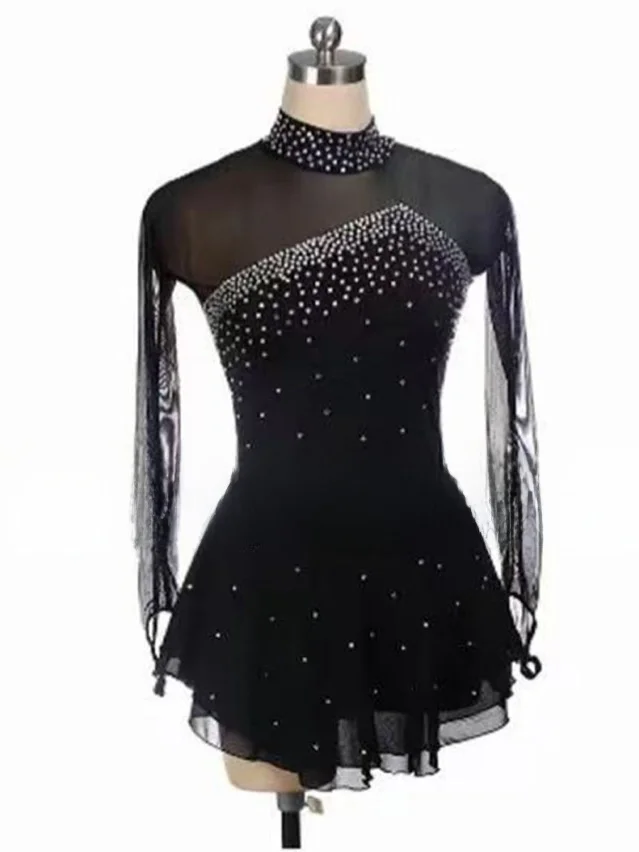 Cetitive Performance Dance T orm Ice Dance Figure Skating Gymnastics Suit Jazz Cheerleading Cetition Outfit
