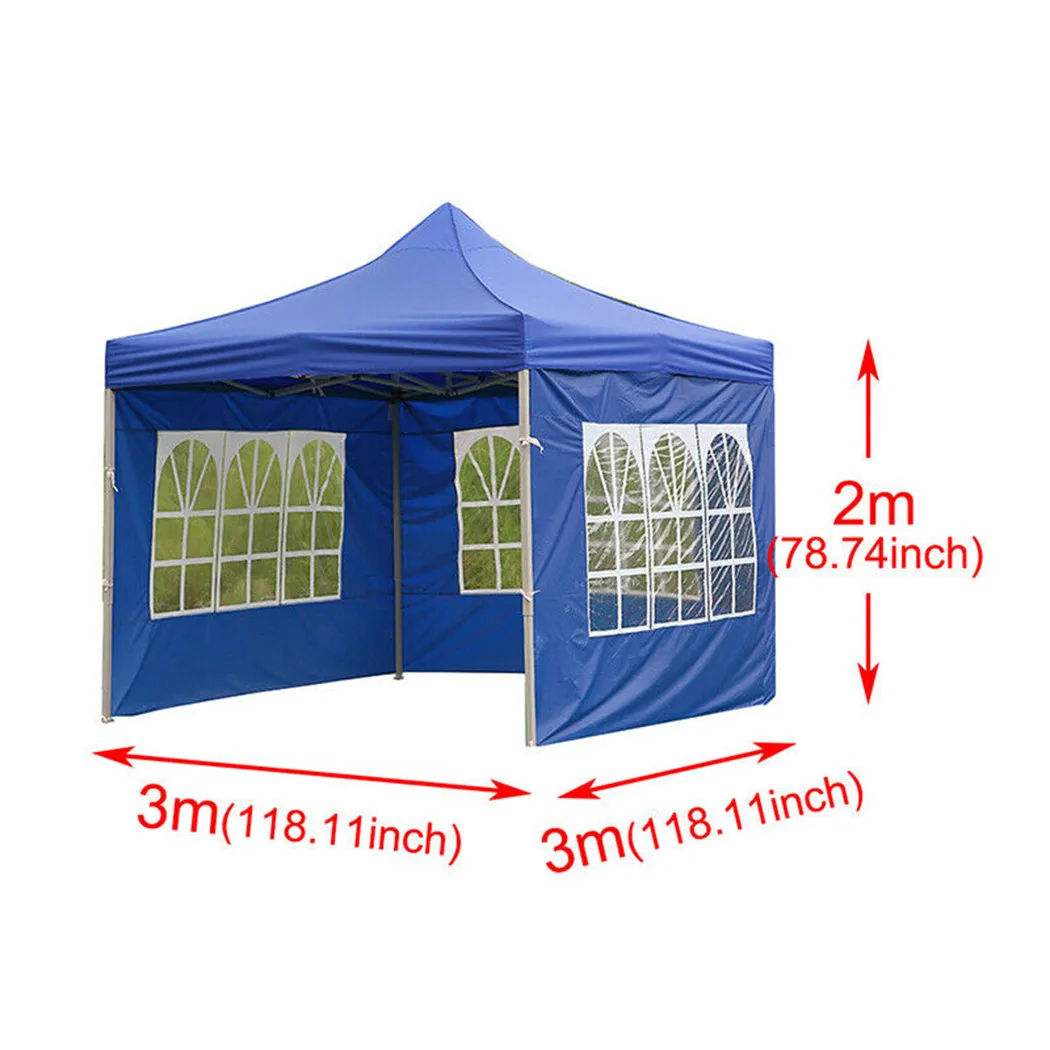 Big Tarp Side Wall Waterproof Canopy Tent Enclosure Shelter Outdoor Camping Oxford Cloth Party Sunshade Side Wall