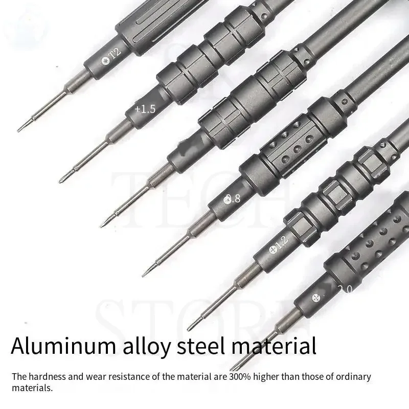 Screw Driver 2D Batch Head Replacement Parts Screwdriver Head 2.5 T2 0.6 1.5 0.8 1.2 Alloy Steel Precision 2D Head Repair Tools