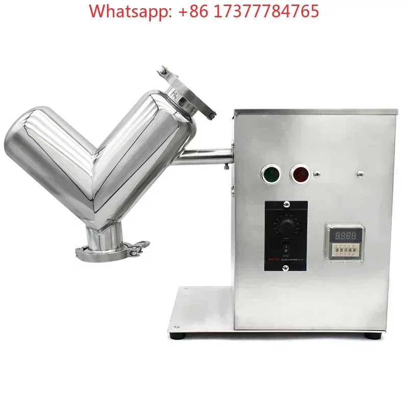 Pharmaceutical And Food Mixing Machine SxhVH-2 2L Small V-Type Powder Mixer Blender