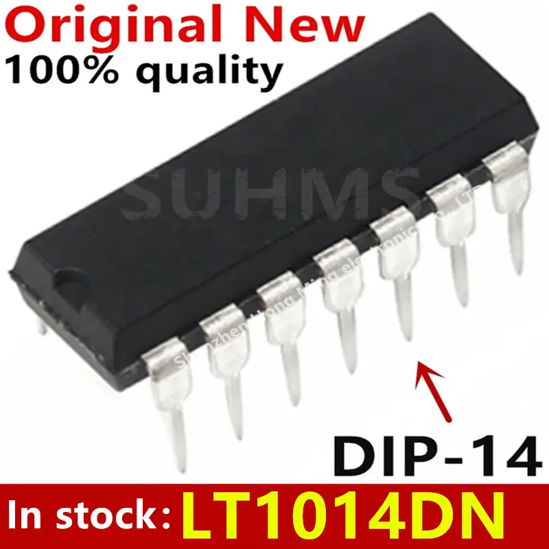 (2-5 قطع) 100% جديد LT1014DN DIP-14