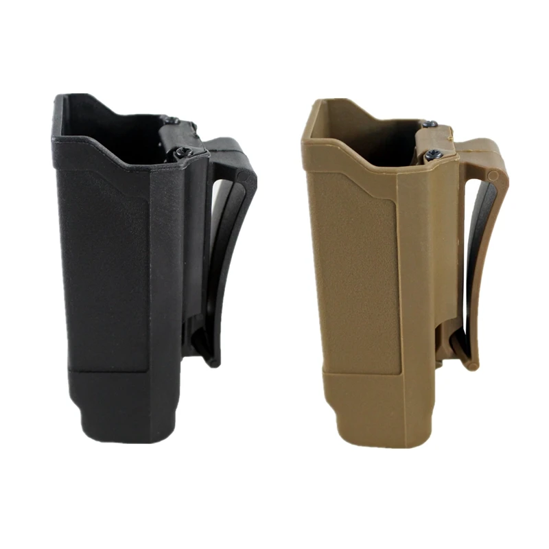 Tactical Single/Double Magazine Pouch Double Stack Mag Holster/Case/Holder for Glock 17/19/22/23/26/27 ( 9mm To .45 Caliber)