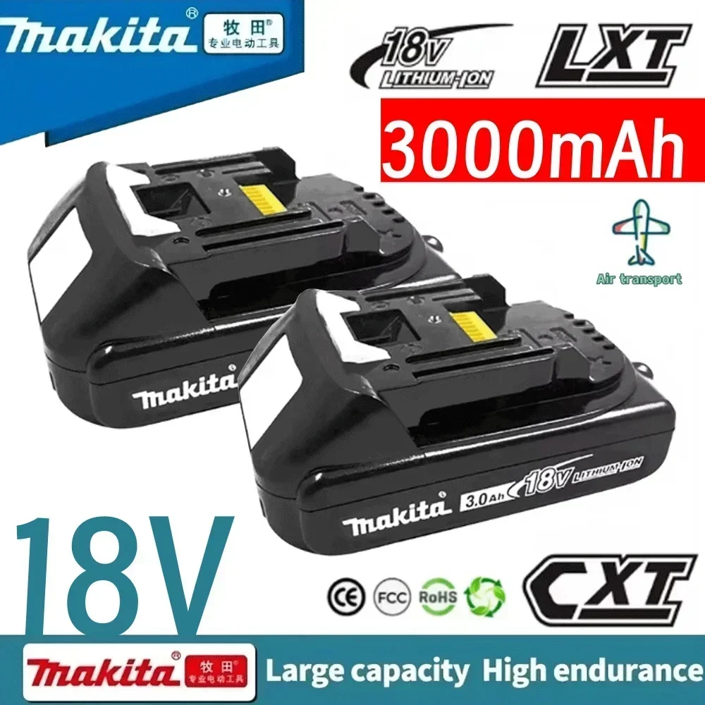 

2025 makita 3.0Ah 18V Rechargeable Li-Ion Battery For BL1830 BL1815 BL1860 BL1840 194205-3 Replacement Power Tools Battery