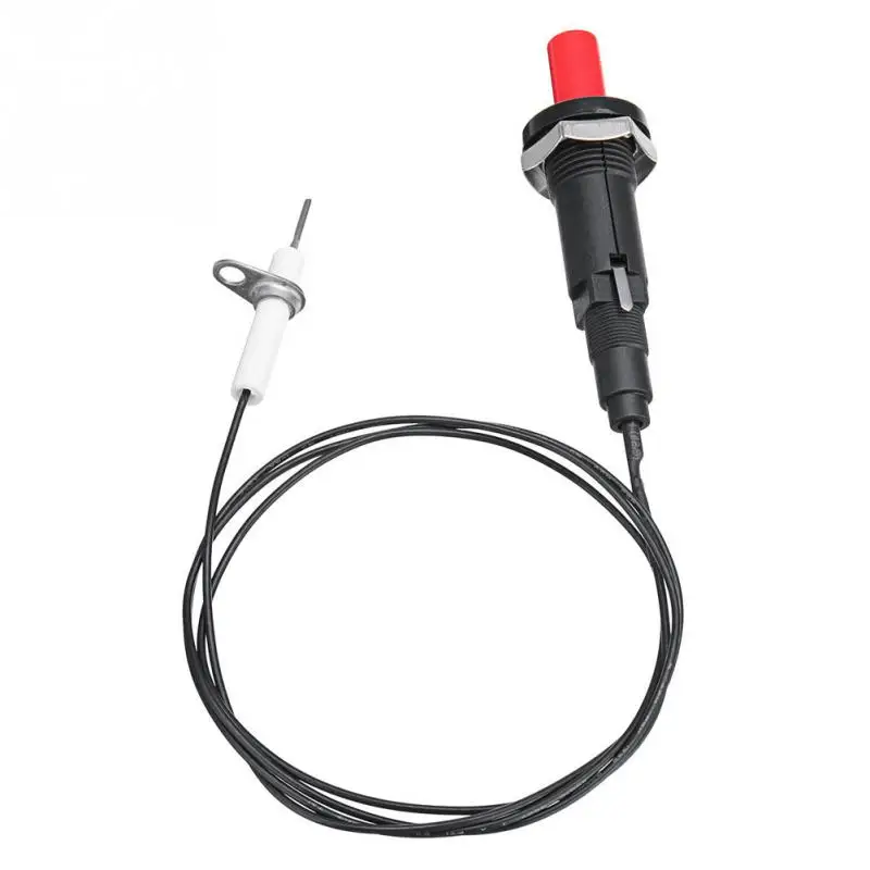 Gas Heater Piezo Igniter Spark Plug Button Household Kitchen Barbecue Piezo Spark Ignition Set With Cable Appliance Accessories