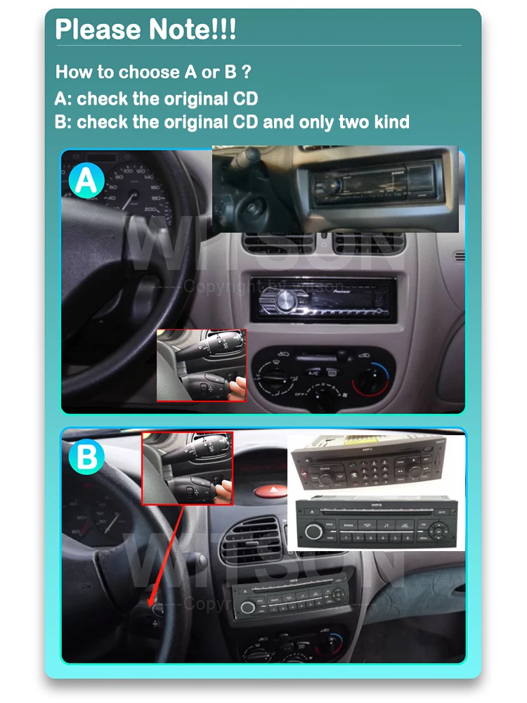 Android 12 6.2 inch Car Radio Multimedia for PEUGEOT 206 2001 2003 2005 2008 Carplay 4G DSP GPS Wifi Navi Headunit Stereo Device