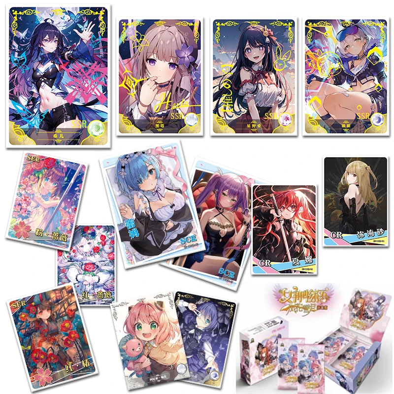 

Goddess Story Jiaoluan Chapter 1M10 Yae Miko Power Anya Forger Kanroji Mitsuri Ssr Ser Scr Card New Collection Birthday Gifts