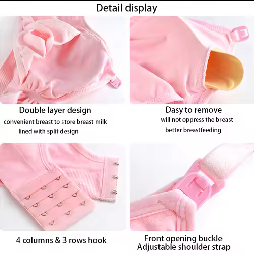 Hand Free Pumping Nursing Bra Breastfeeding Maternity Bras Women For Breast Special Underwear Pregnancy Clothes Can Wear All Day - Image 6
