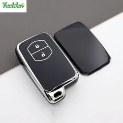 2 3 4 Buttons TPU Car Key Case for Toyota RAV4 Land Cruiser Camry Aqua Prado Corolla Prius Cover Keyless Remote Fob 2013 2014