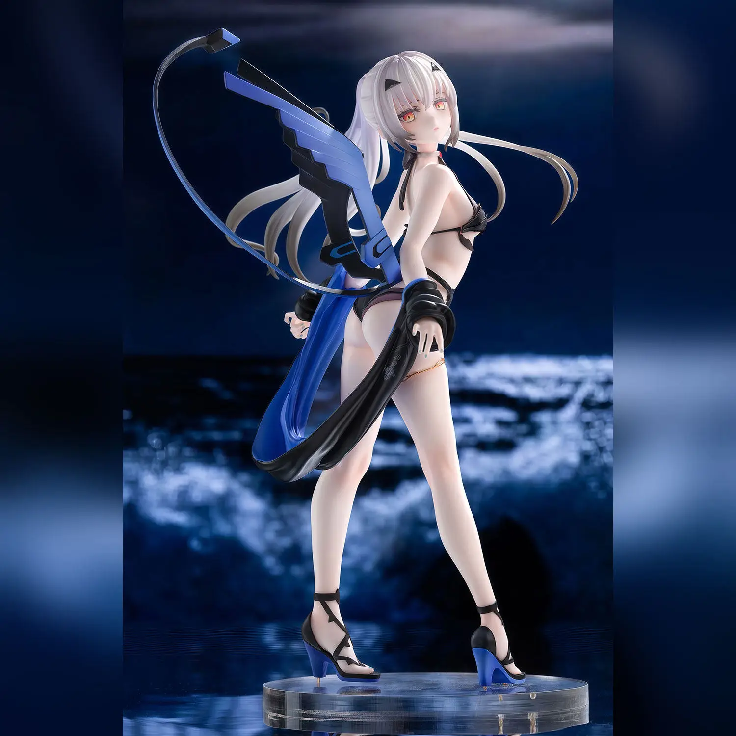 

В наличии: Статическая фигурка Мелюзины в купальнике из Fate/Grand Order – аксессуар для рабочего стола и декора интерьера, коллекционная.