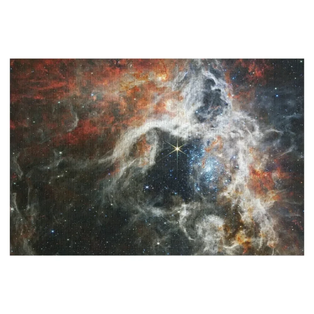 Webb Tarantula Nebula Jigsaw Puzzle Personalized Gift Custom Name Child Toy Puzzle