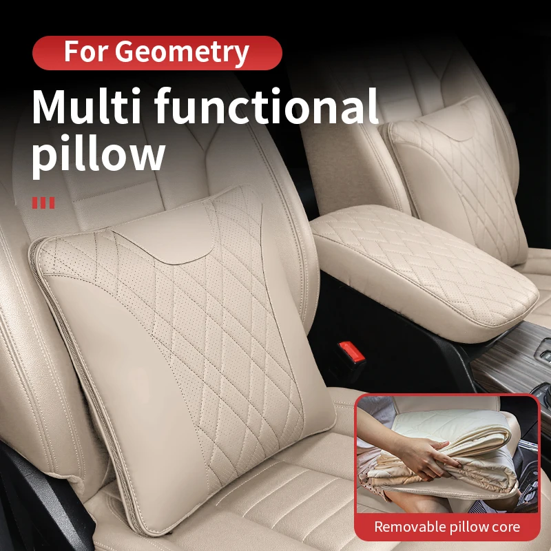 

For Geometry Multi functional pillow air conditioner quilt + pillow+nap blanket is made of skin-friendly fabric without any odor