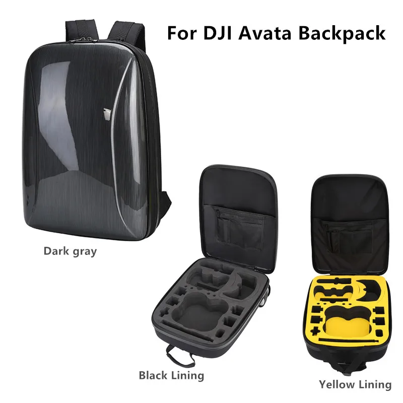 

For Goggles 2 FPV glasses Backpack Storage Bag Remote Control Battery Crust Hard Waterproof Bag For DJI AVATA Drone Accessories