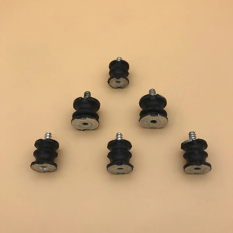 HUNDURE 6Pcs/lot Isolater Buffer AV Mount For HUSQVARNA 268 266 272 XP 272XP 266 61 Chainsaw Parts