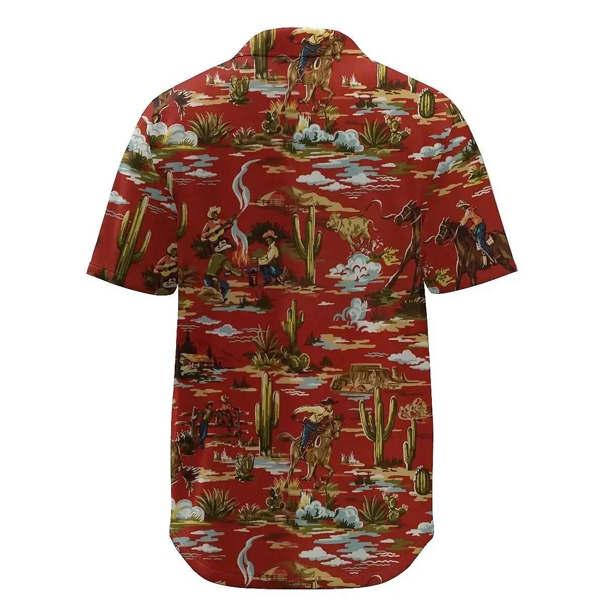 Jumeast Horse 3D Printed Short Sleeve Hawaiian Shirt Farm Life Pattern Polyester Aloha Shirts Tropical Style Casual Men Clothing